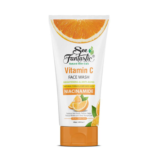 Vitamin C Face Wash 100 ml | For Skin Brightening | Best for deep cleansing | For Instant glow