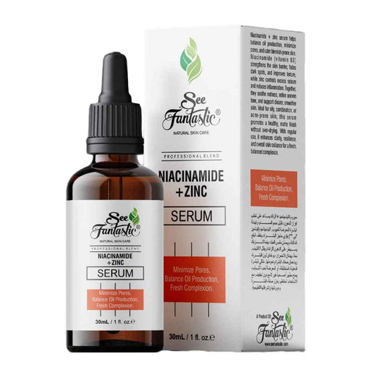 Niacinamide 10% + Zinc 1% Serum 30ml | Pore Minimizing, Oil Control & Clear Skin Serum | SeeFantastic | Pakistan
