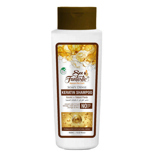 SOAPY DENSE KERATIN SHAMPOO Keratin + Natural Plants