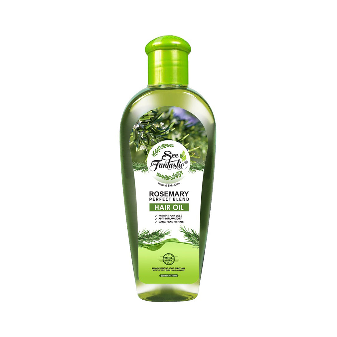 Rosemary Hair Oil 200 ml | For Hair Growth, Anti Hair Fall & Anti Dandruff