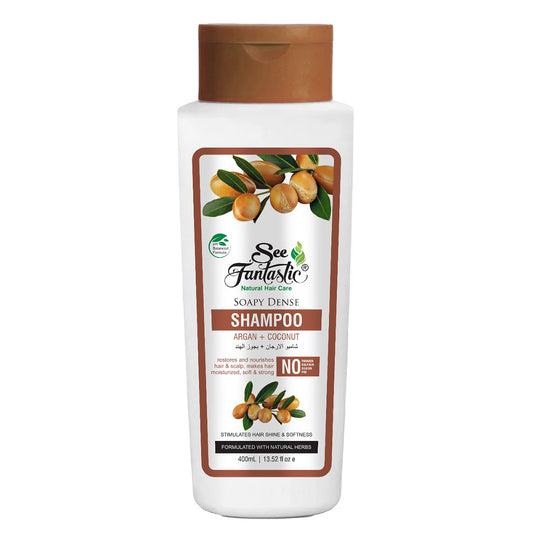 SOAPY DENSE SHAMPOO ARGAN + COCONUT