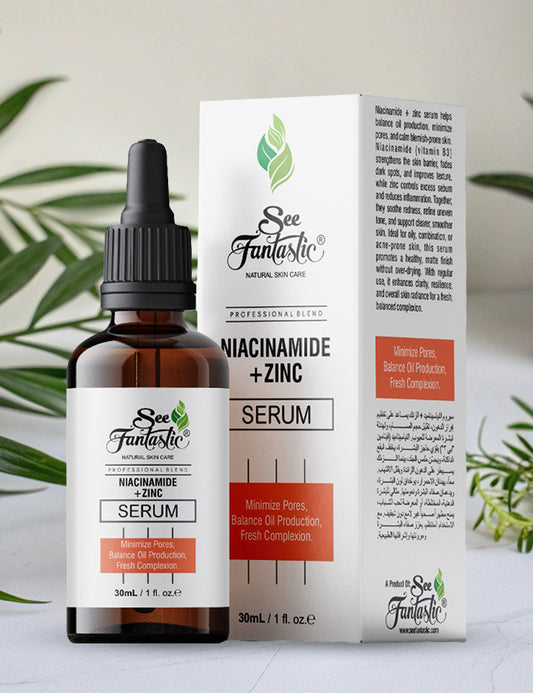 Niacinamide 10% + Zinc 1 % Serum 30 ml | Face Serum for Pore Minimizing, Oil Control & Clear Skin – Anti-Blemish, Prevent Acne